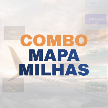Combo Mapa das Milhas - Oferta Lançamento