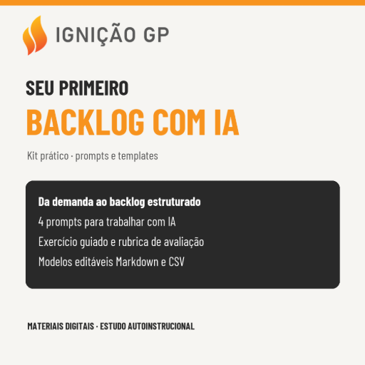 Seu Primeiro Backlog com IA