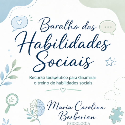 Baralho de Treinamento de Habilidades Sociais para crianças