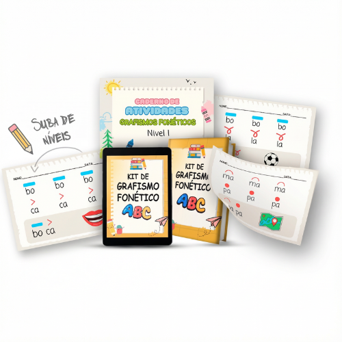 Kit Atividades de Grafismo Fonético