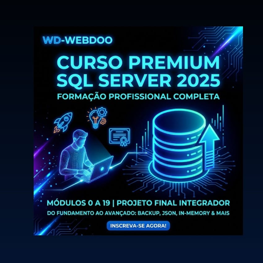 CURSO SQL SERVER 2025 - Ensinando a praticar