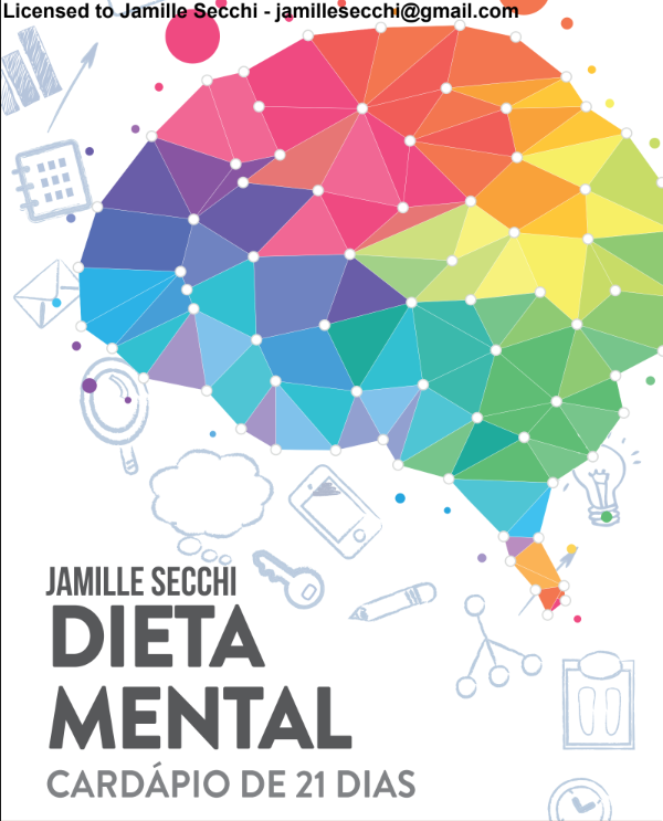 E-book Dieta mental: Cardápio de 21 dias - R$ 47