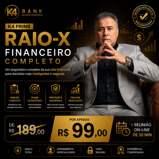 K4 PRIME | Raio-X Financeiro Estratégico