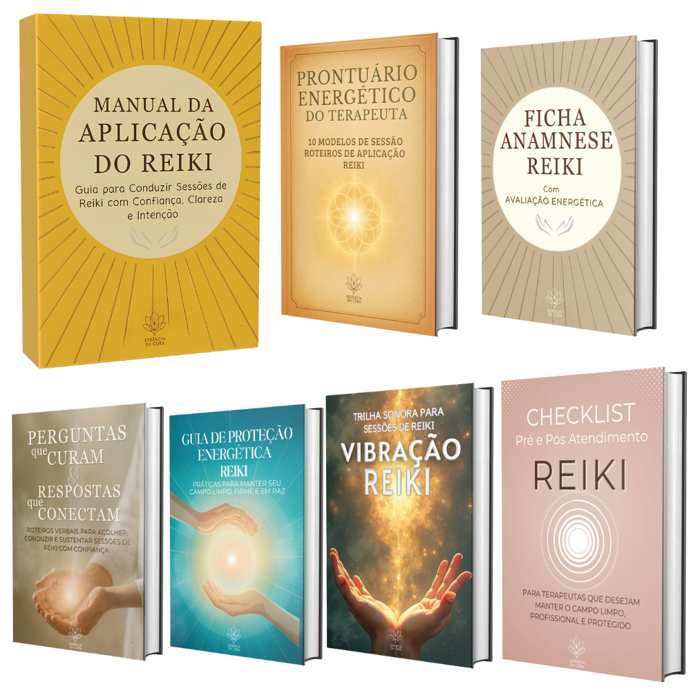 Kit Completo Manual da Aplicação do Reiki