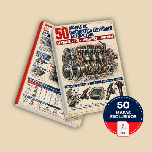 50 Mapas Visuais de Diagnóstico Eletrônico Automotivo - Básico