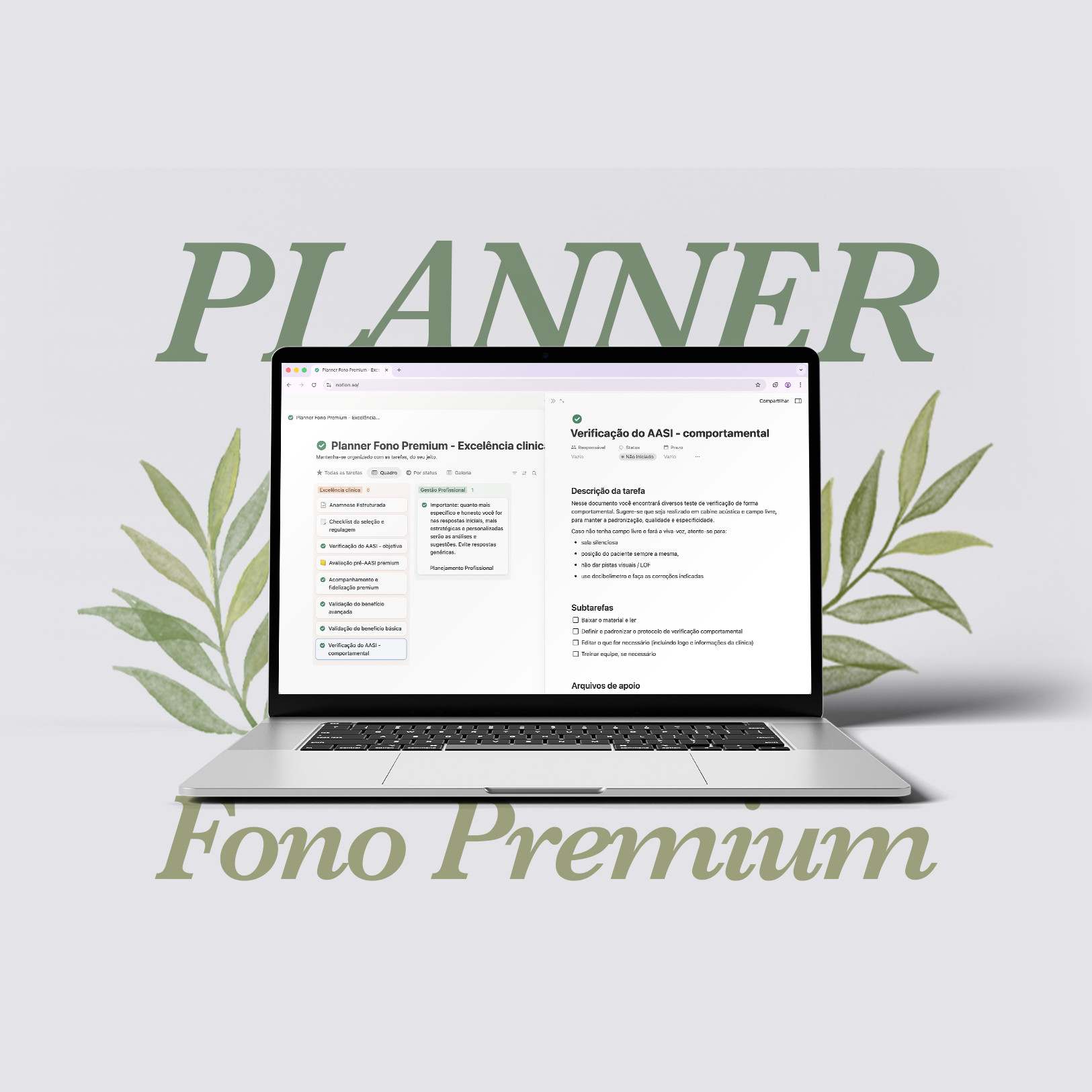 Protocolo Fono Premium 2026