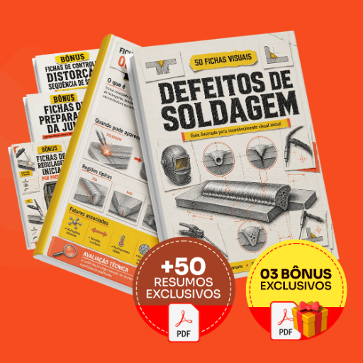 50 Fichas Visuais de Defeitos de Soldagem - Completo