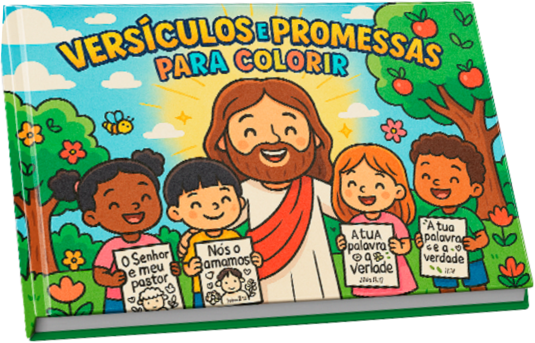 VERSÍCULOS E PROMESSAS PARA COLORIR NO ESTILO BOBBIEGOODS