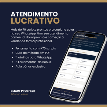 Atendimento Lucrativo | Oferta 100 primeiros