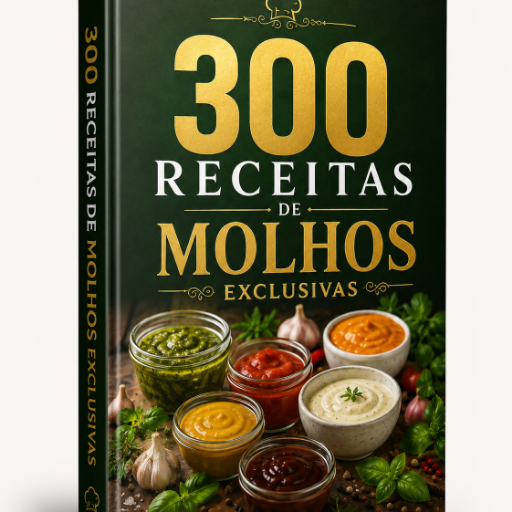 300 Receitas de Molhos Exclusivas Básico