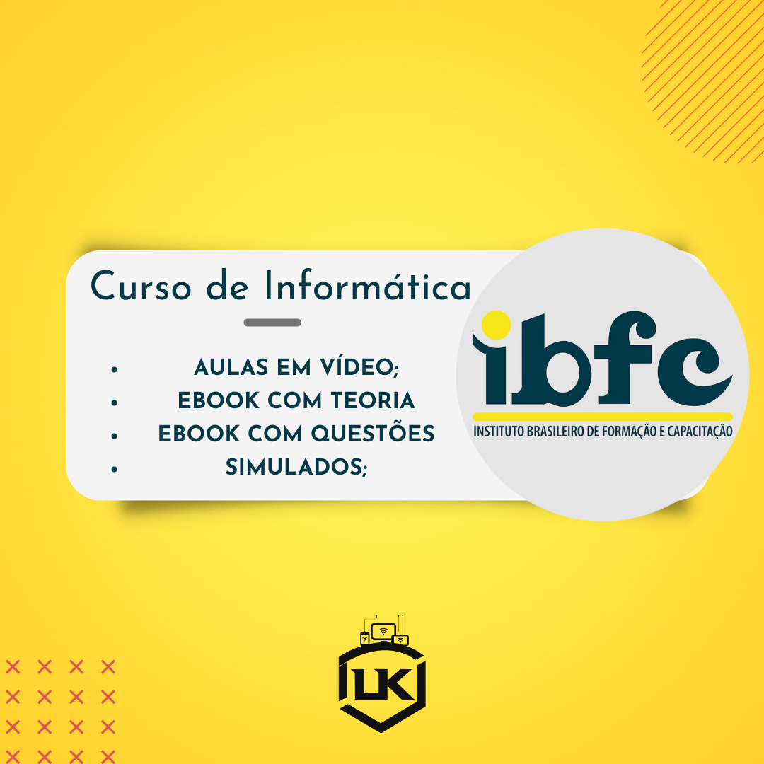 Informática da IBFC - com desconto 
