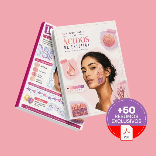 50 Resumos Visuais dos Ácidos na estética- Básico