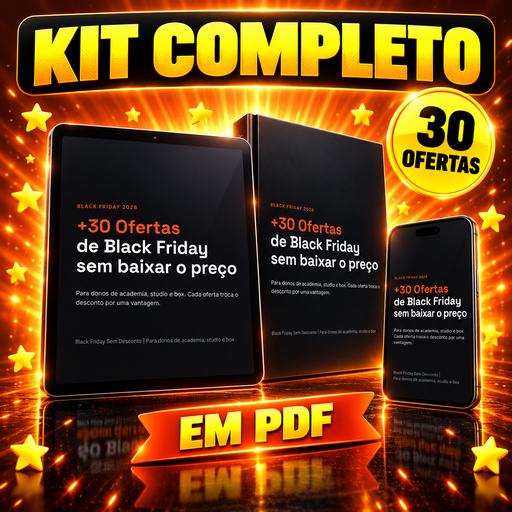 Black Friday Sem Desconto: +30 Ofertas para Academia Vender Mais Planos - Básico
