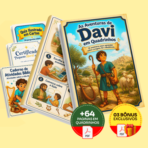 As Aventuras de Davi em Quadrinhos - Completo