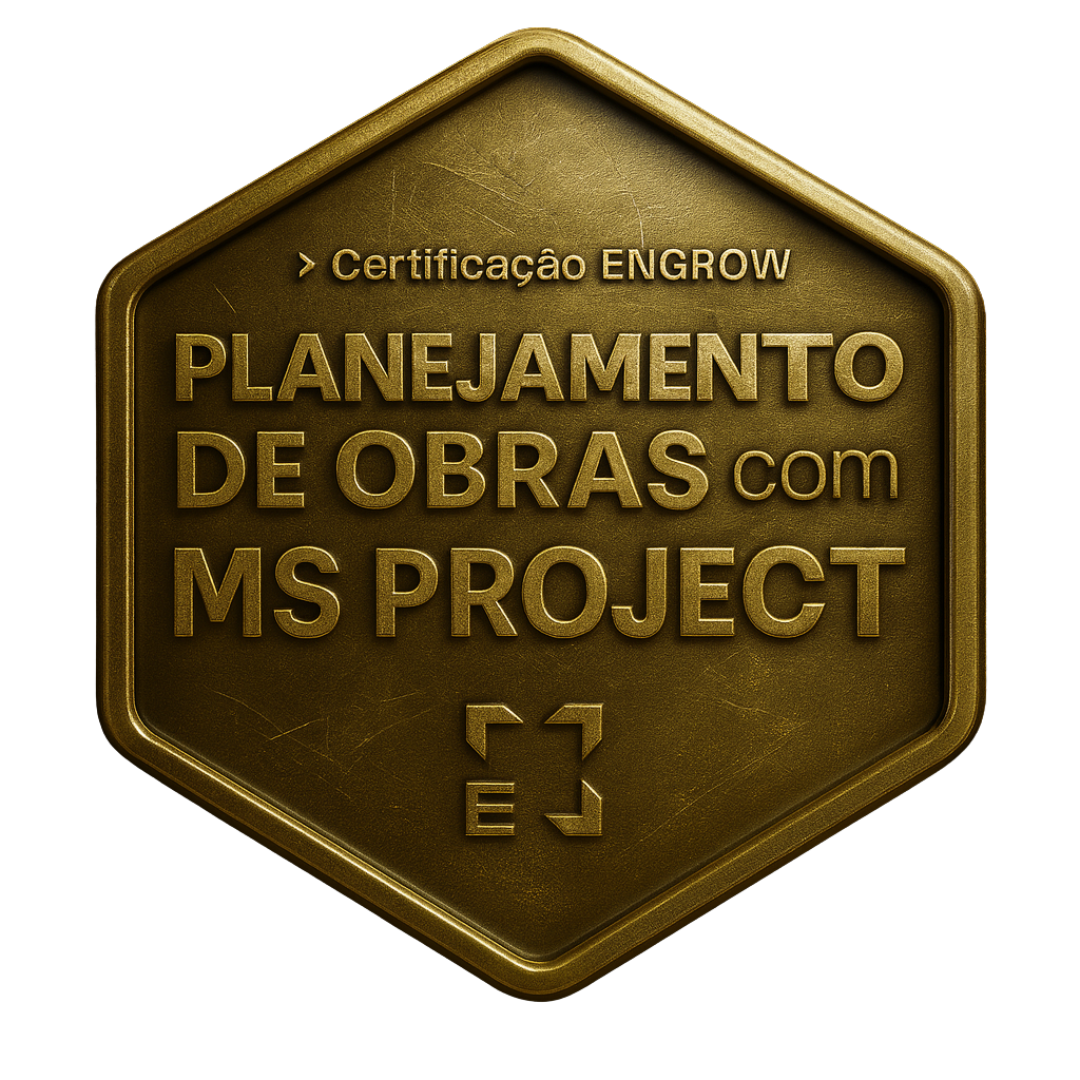 (2026) Planejamento de Obras com MS PROJECT
