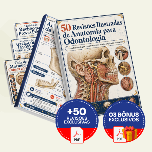50 Revisões Ilustradas de Anatomia para Odontologia - Completo