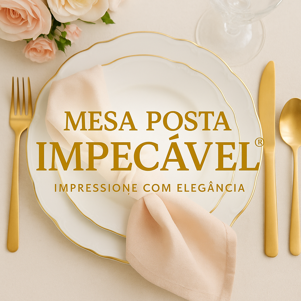 Mesa Posta Impecável 