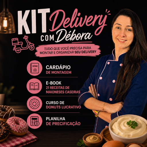 KIT Delivery com Debora - 4 produtos em 1 só