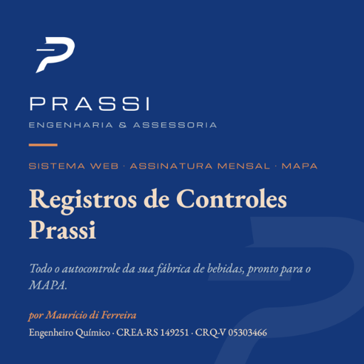 Prassi Sistemas de Qualidade — Autocontrole de bebidas para o MAPA