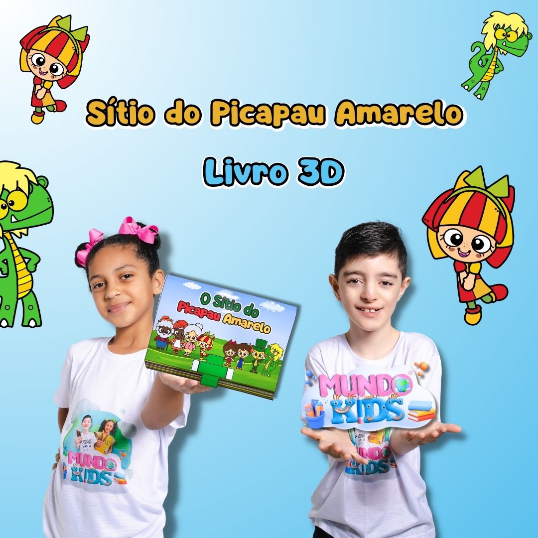 Livro 3D: O Sítio do Picapau Amarelo