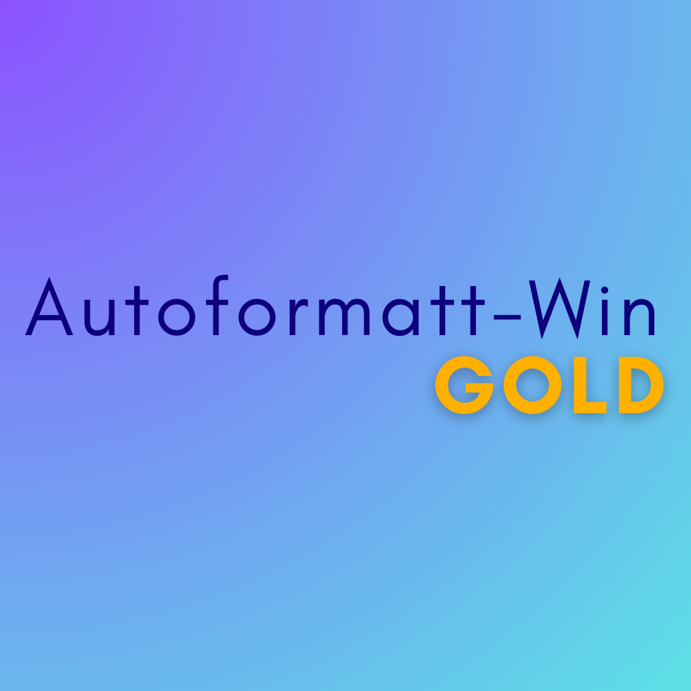 Autoformatt-Win GOLD