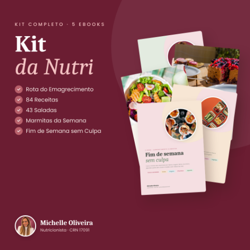 Kit da Nutri (5 ebooks)