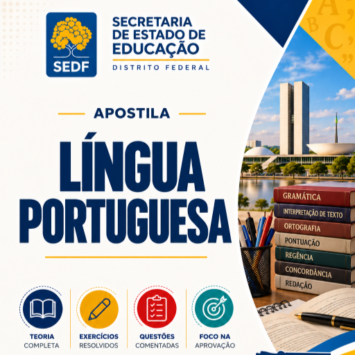 Apostila SEDF 2026 —  Língua Portuguesa