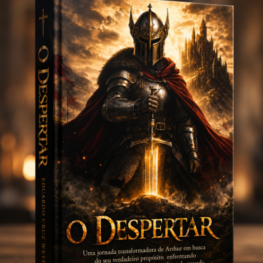 Livro O Despertar: Uma história do jovem Arthur ao encontro do seu verdadeiro propósito, enfrentando conflitos internos, dores do passado e a construção de uma nova identidade