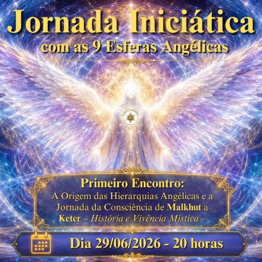 Jornada Iniciática com as 9 Esferas Angélicas - Encontro 01 - Participação Ao Vivo + Gravação (3 meses de Acesso)