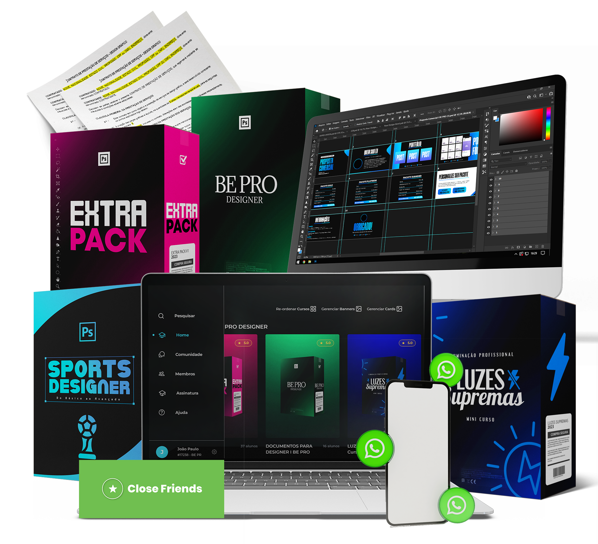 R$ 37 SUPER OFERTA I SPORTS DESIGNER 2024