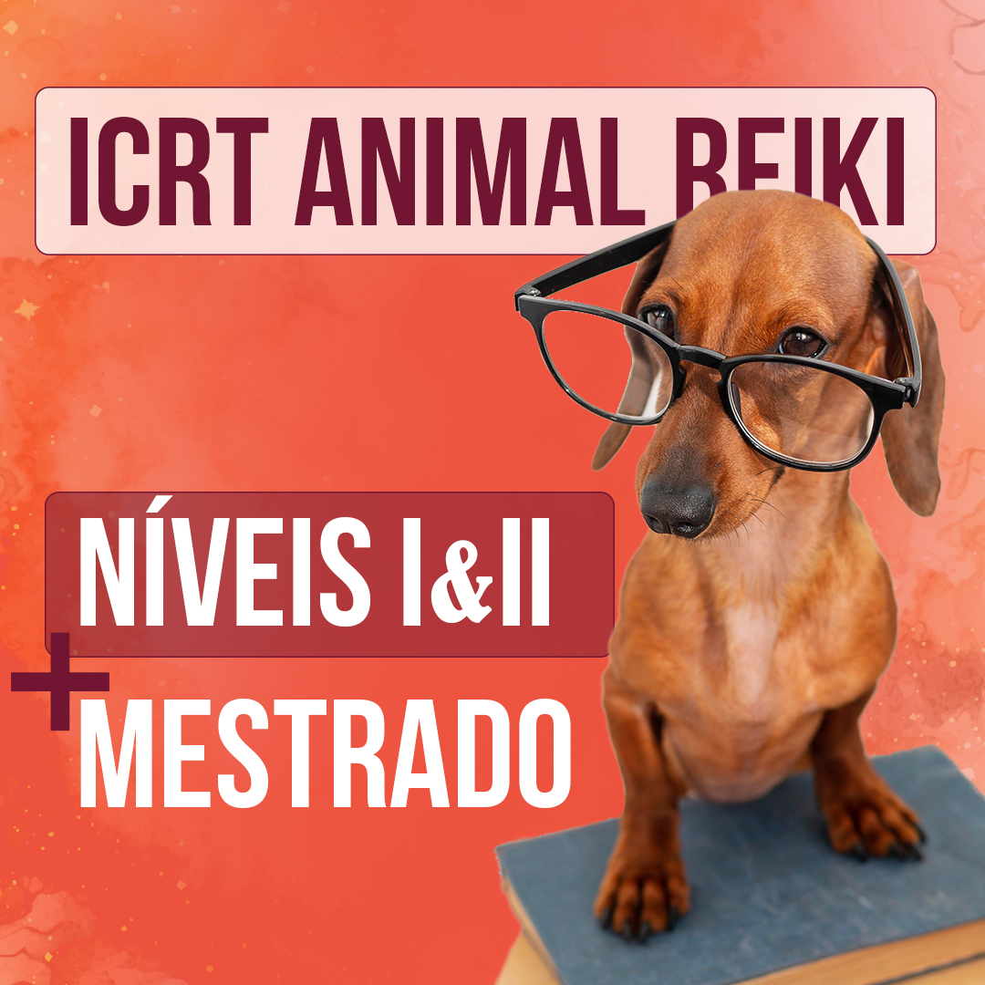 BLACK 2025 COMBO  - ICRT Animal Reiki Níveis I&II + Mestrado