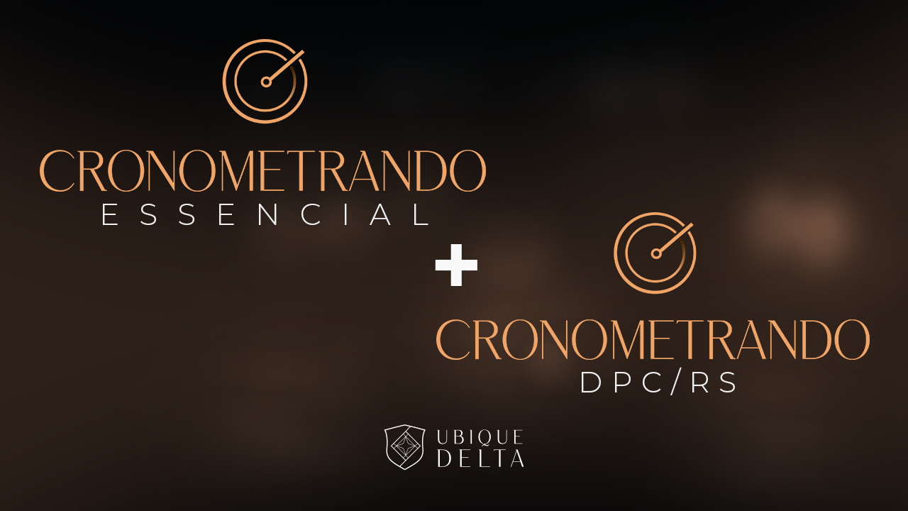 Combo Cronometrando Essencial DPC (pré-edital) + Cronometrando Missão DPC RS