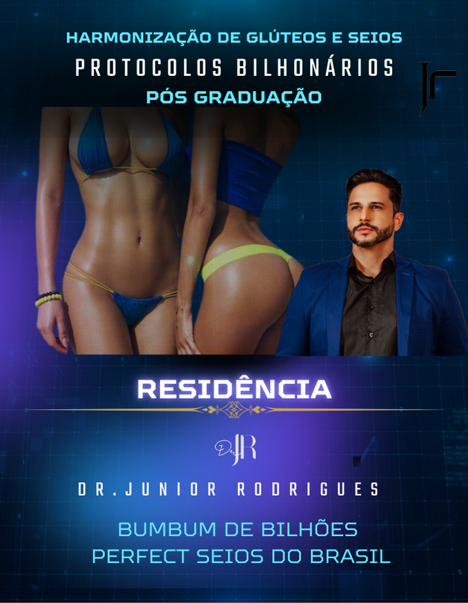 Residência em Harmonização Glútea e Seios Online - Turma 02