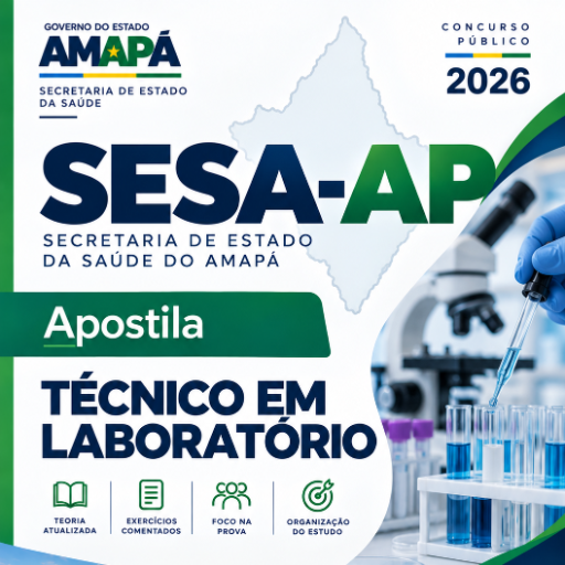 Apostila SESA-AP 2026 — Técnico em Laboratório