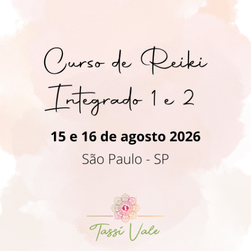 Curso de Reiki 1 e 2 - São Paulo