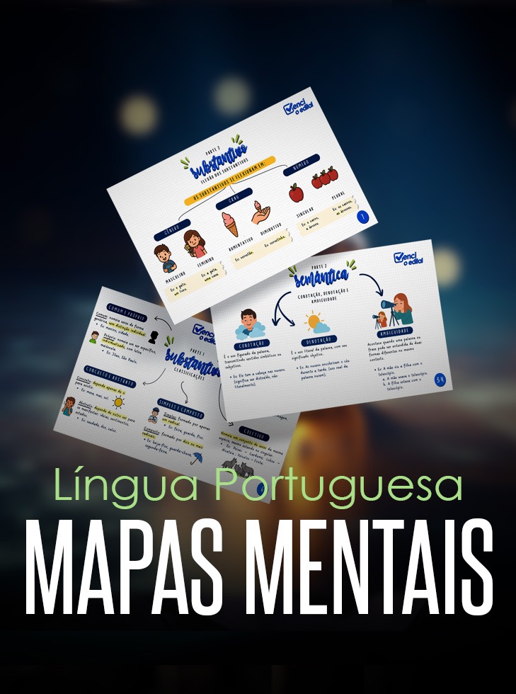 Mapas Mentais - Língua Portuguesa