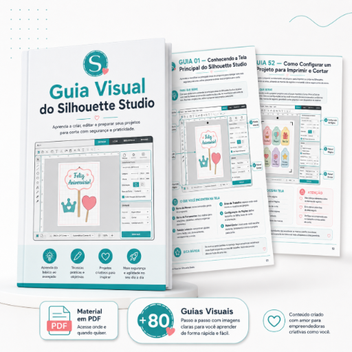 Guia Visual do Silhouette Studio [Plano Completo]