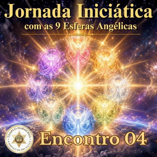 Jornada Iniciática com as 9 Esferas Angélicas - Encontro 04 - Ao Vivo + Gravação - 12 Meses de acesso