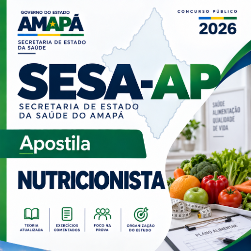Apostila SESA-AP 2026 — Nutricionista
