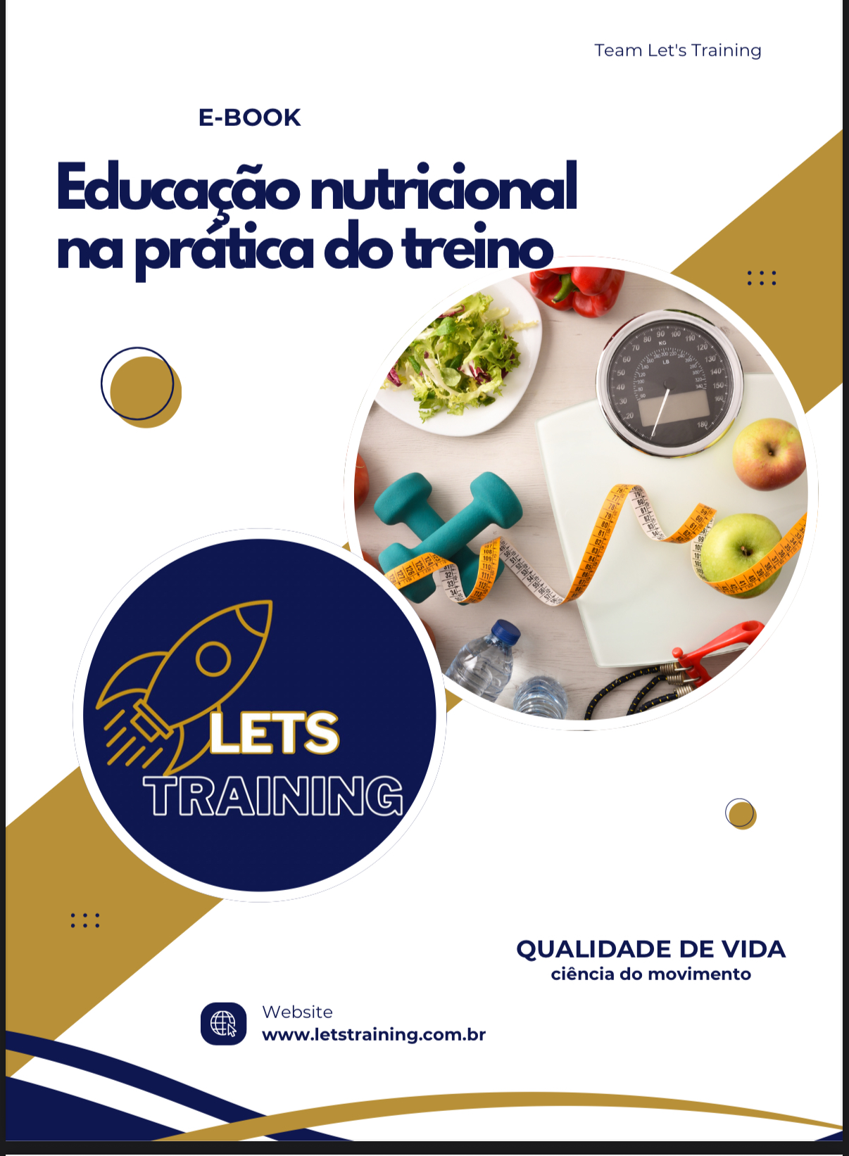 E-BOOK EDUCAÇÃO NUTRICIONAL NA PRÁTICA DE TREINO