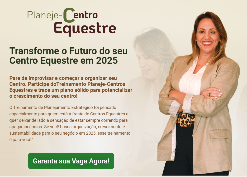 Treinamento Planeje_Centros Equestres - Ingresso Clássico