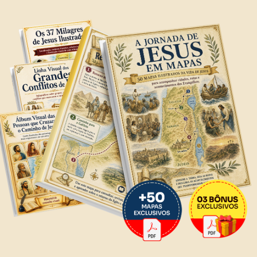 A Jornada de Jesus em Mapas - Completo