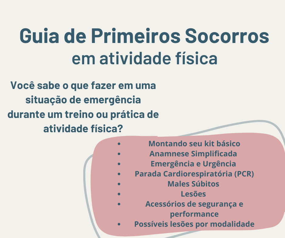 Guia de Primeiros Socorros em Atividades Físicas