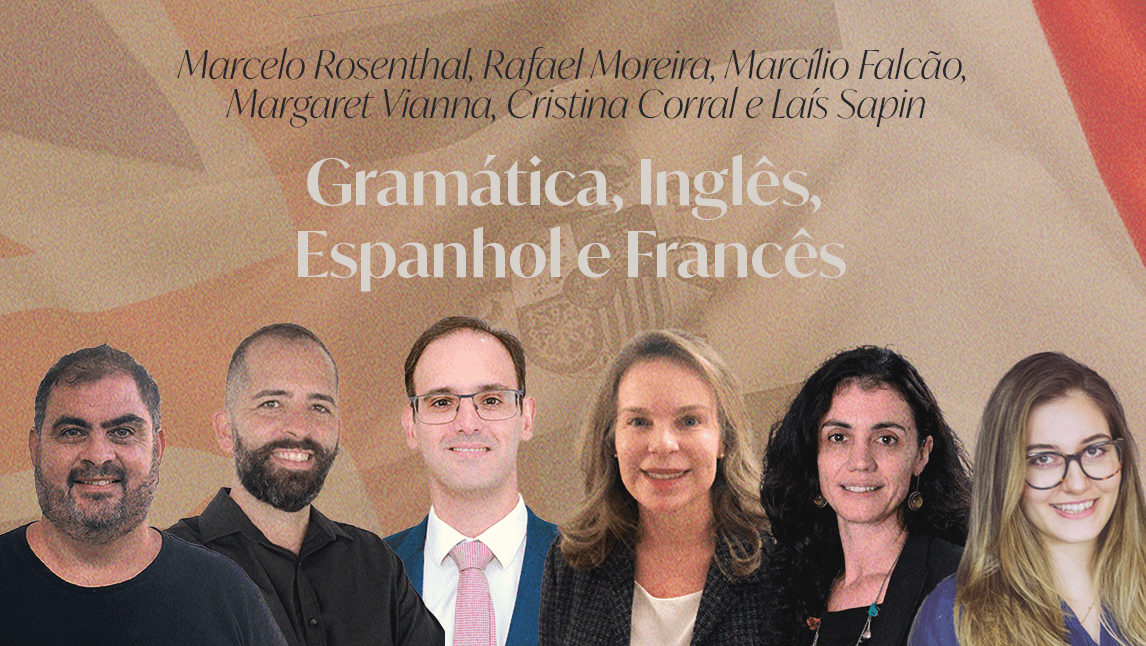Gramática da Língua Portuguesa, Língua Inglesa 2.0, Língua Espanhola 2.0 e Língua Francesa (Iniciantes)
