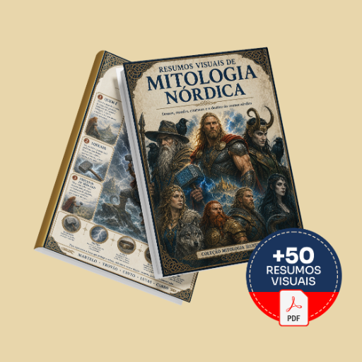 50 Resumos Ilustrados da Mitologia Nórdica - Básico