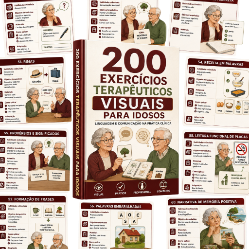 200 Exercícios Terapêuticos Visuais para Idosos!