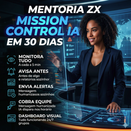 Mentoria ZX Mission Control IA em 30 Dias 