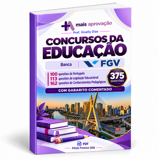 Apostila FGV para Concursos da Educação