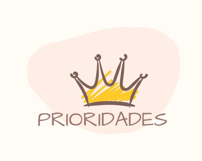 Prioridades para sua vida