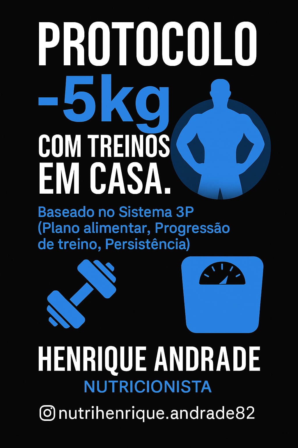 protocolo -5kg com treinos em casa, 30dias